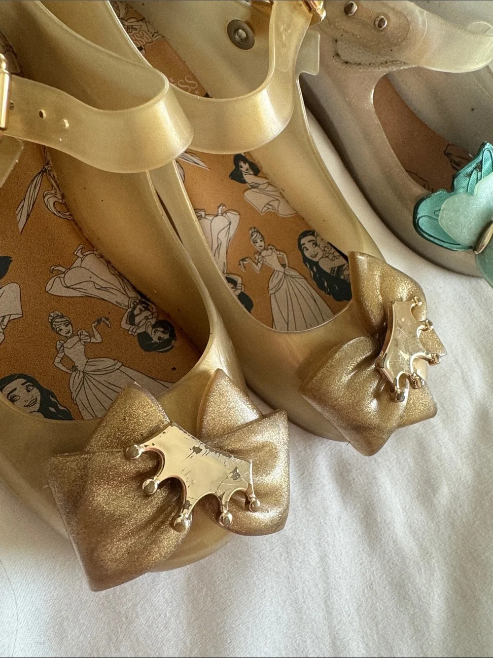 Bundle Girl shoes size 12T  Mini Melissa/ Nina